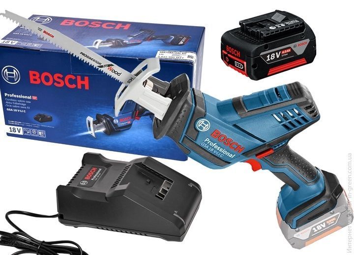 Пилка акумуляторна BOSCH GSA 18V-LI (0615990M3Y)