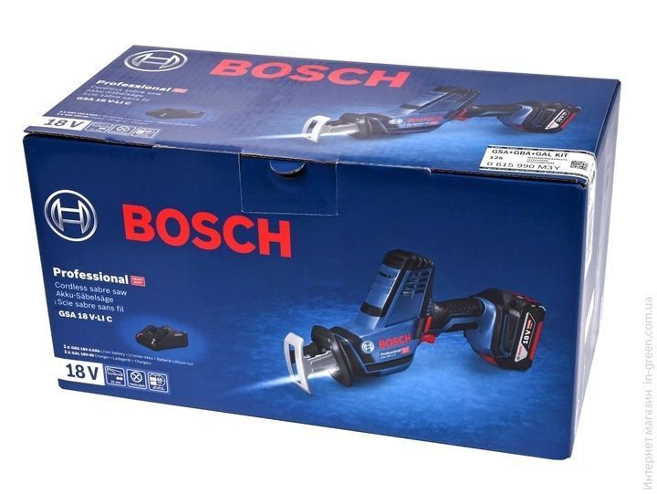 Пилка акумуляторна BOSCH GSA 18V-LI (0615990M3Y)