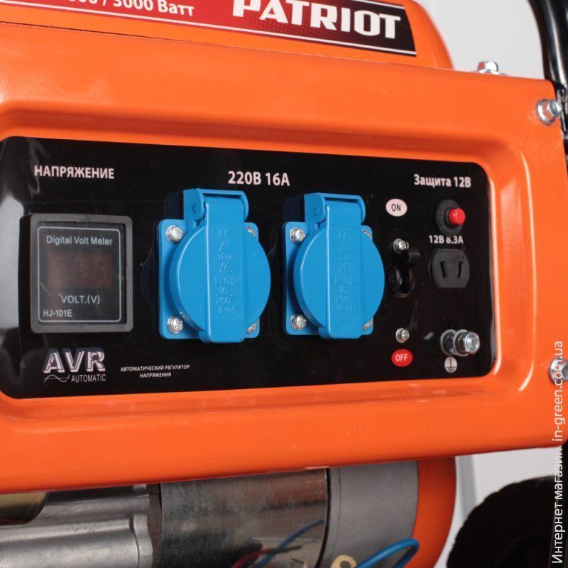 Бензиновый генератор PATRIOT SRGE 3800 E