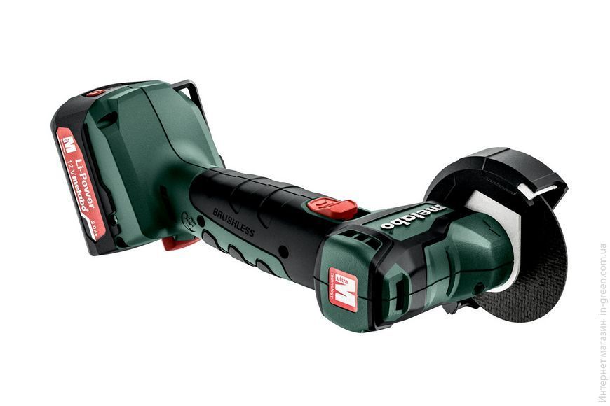 Аккумуляторная угловая шлифовальная машина METABO PowerMaxx CC 12 BL (600348500)