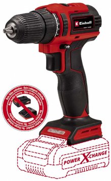 Дрель аккумуляторная EINHELL TE-CD 18/40 Li BL-Solo