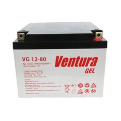 Аккумуляторная батарея VENTURA VG 12-80 Gel 12V 80Ah (260 * 169 * 215мм), Q1