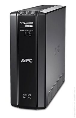 Источник бесперебойного питания (ИБП) APC Back-UPS Pro 1200VA, CIS (BR1200G-RS)