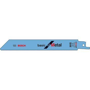 5 сабельных пилок BOSCH S 918 B (2608651781)