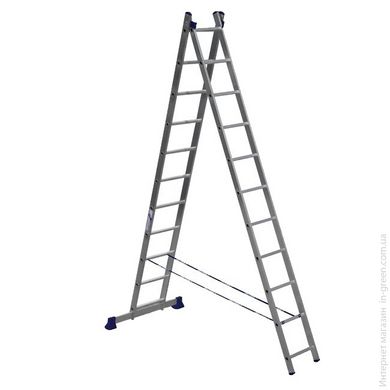 Алюминиевая двухсекционная лестница Virastar 5211