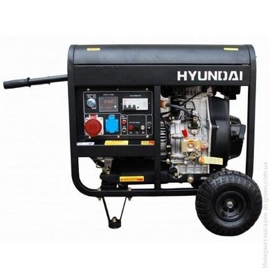 Дизельний генератор HYUNDAI DHY 6000LE