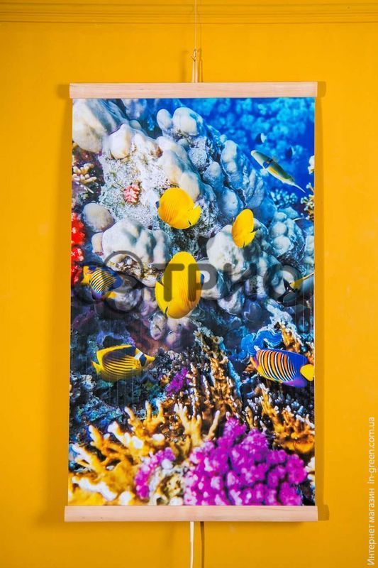 Карбоновий обігрівач ТРІО Кораловий риф