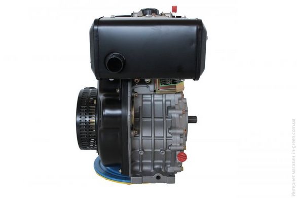 Двигун GRUNWELT GW186FВE дизель 9,5л.с., For1100 шліци, Ел.старт