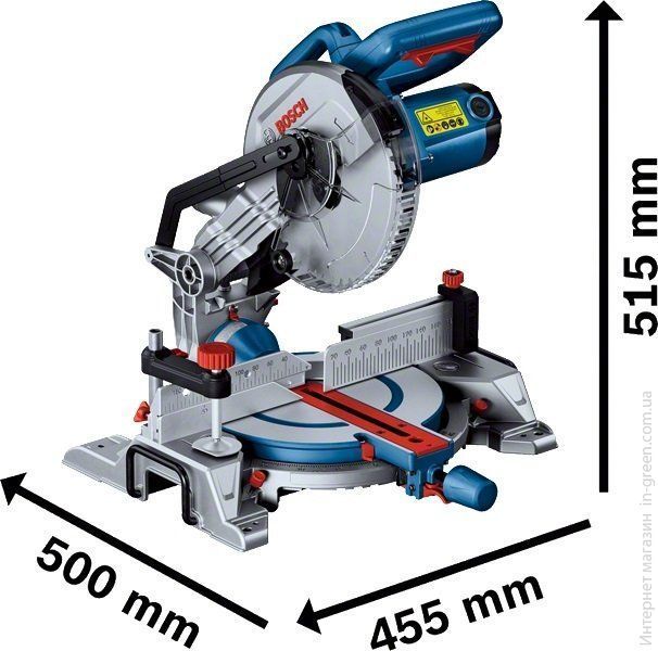 Пила торцювальна BOSCH GCM 216 (0601B33000)
