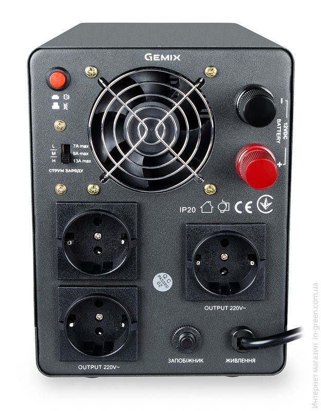 Джерело безперебійного живлення Gemix PSN-1000U
