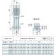 Многоступенчатый вертикальный насос SPERONI VS 16-8 KW 7.5 400690 Фото 10 из 10
