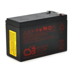 Акумуляторна батарея CSB GP1272F2, 12V 7,2Ah (151х65х100мм) 2,4 кг Q10/420 (CHINA)