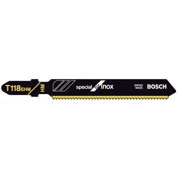 3 лобзикові пилки BOSCH T 118 ЕНМ, HM (2608630665)