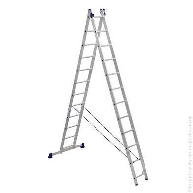 Алюминиевая двухсекционная лестница Virastar 5212