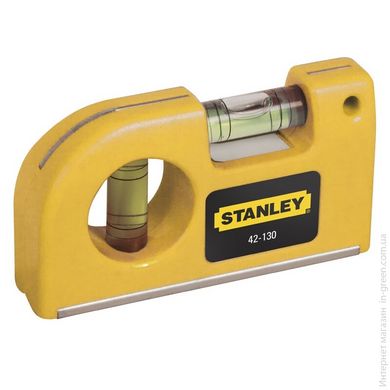 Рівень STANLEY Pocket Level кишеньковий, 2 капсули 0-42-130