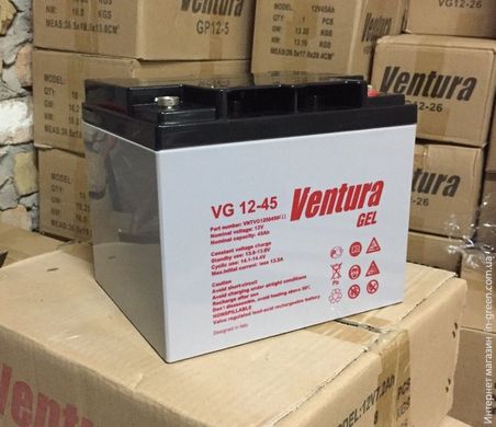 Гелевый аккумулятор VENTURA VG 12-45 GEL