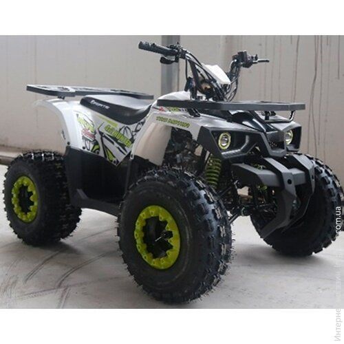 Квадроцикл Forte Hunter 125 бело-зеленый