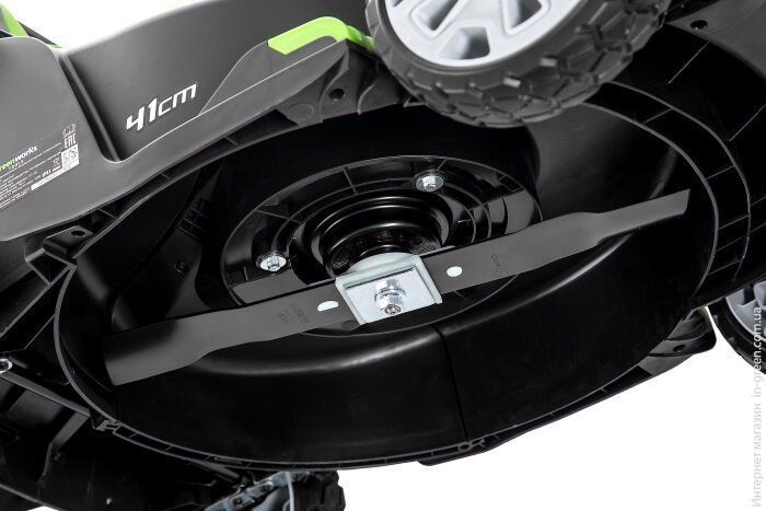 Газонокосилка аккумуляторная Greenworks G40LM41K2 с АКБ 2 Ah и ЗУ