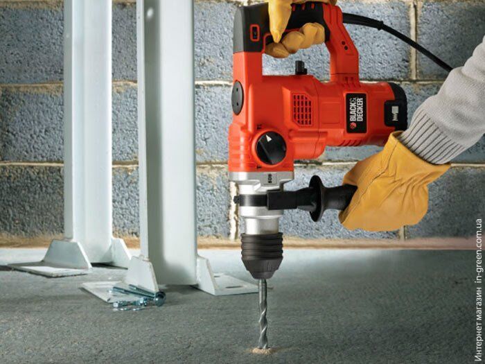 Перфоратор BLACK&DECKER KD1250K