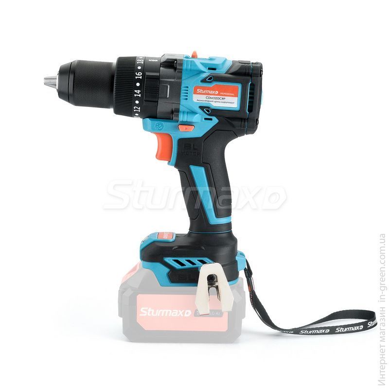 Аккумуляторный шуруповерт Sturmax CDM3203CRP