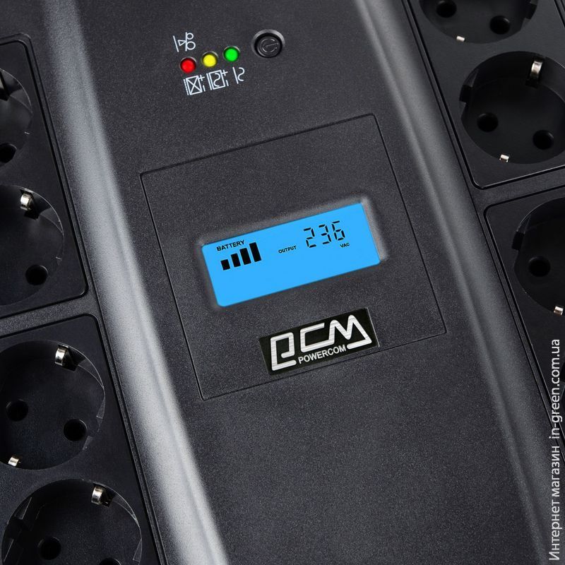 Джерело безперебійного живлення Powercom SPD-1100U LCD