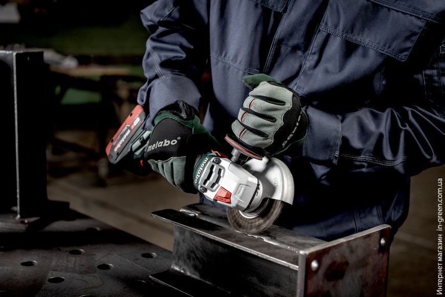 Акумуляторна кутова шліфувальна машина METABO WB 18 LT BL 11-125 Quick