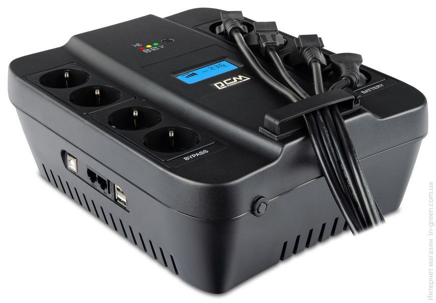 Джерело безперебійного живлення Powercom SPD-1100U LCD