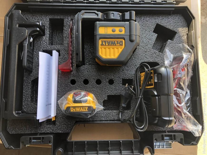 Рівень лазерний DEWALT DCE088D1G