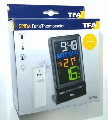 Термометр цифровий TFA "SPIRA" (30306401)
