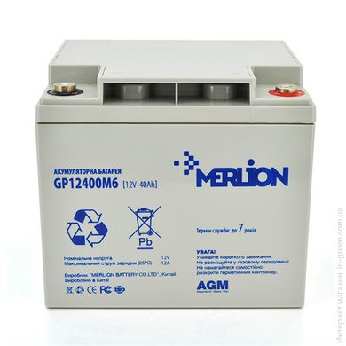 Акумуляторна батарея MERLION AGM GP12400M6