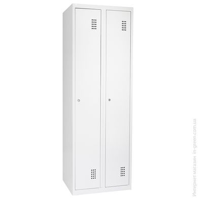 Одежный шкаф FEROCON ШС 22-01-06х18х05-Ц-7035