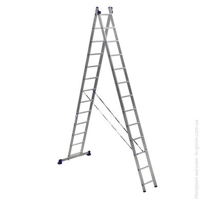 Алюминиевая двухсекционная лестница Virastar 5213