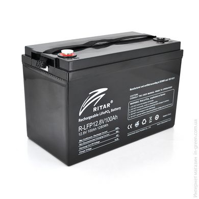 Акумуляторна батарея RITAR LiFePO4 12,8V 100Ah Q1