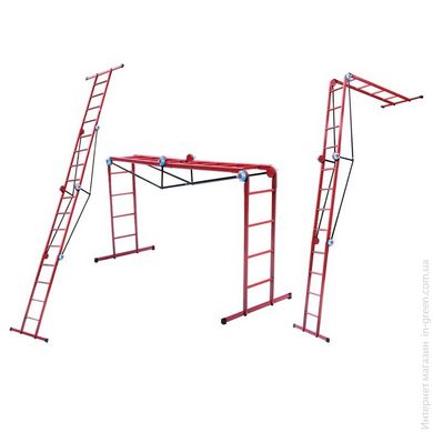 Лестница трансформер Метал 4х3