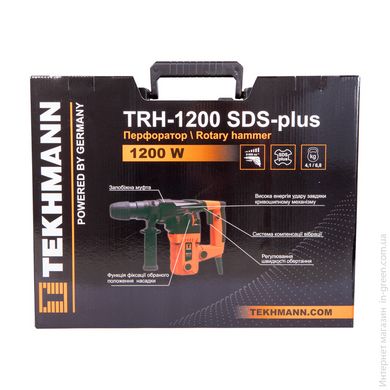 Перфоратор бочковий TEKHMANN TRH-1200 SDS-plus