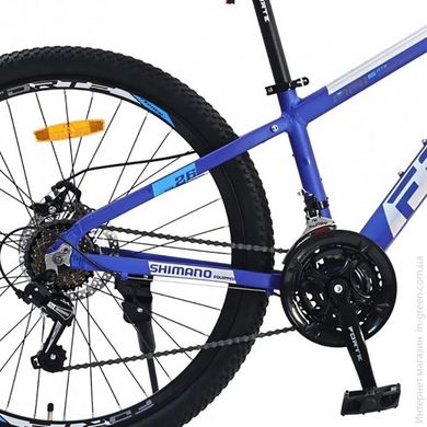 Велосипед FORTE FIGHTER (127408) алюм. рама 13", синий, колеса 26"