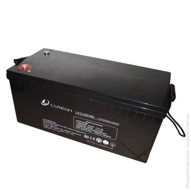 Акумуляторна батарея 12V 200,0 Ah AGM LUXEON LX12-200MG