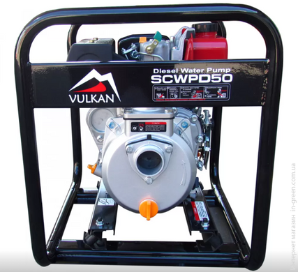Мотопомпа дизельна VULKAN SCWPD50 для чистої води