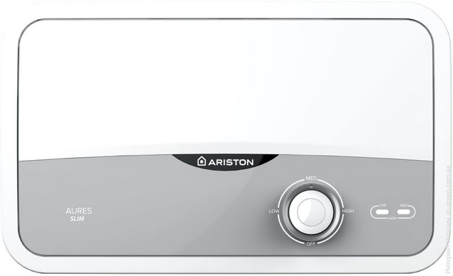 Проточний водонагрівач ARISTON AURES S 3.5 COM PL (3520010)