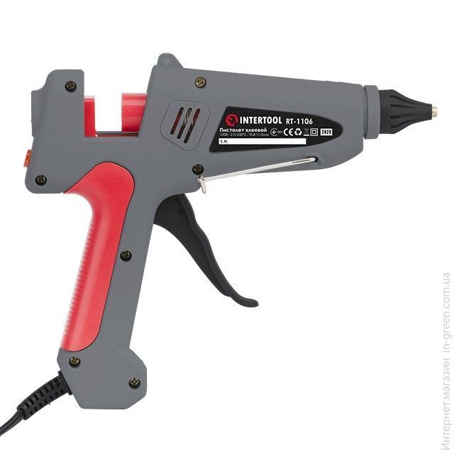 Пистолет клеевой INTERTOOL RT-1106