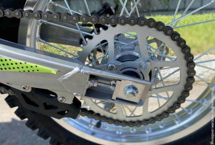 Мотоцикл BSE J3D ENDURO біло-зелений