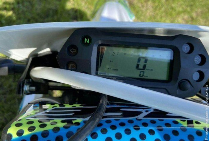 Мотоцикл BSE J3D ENDURO біло-зелений