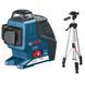 Лазерный нивелир Bosch GLL3-80P + BT250 (060106330B) Фото 1 з 7