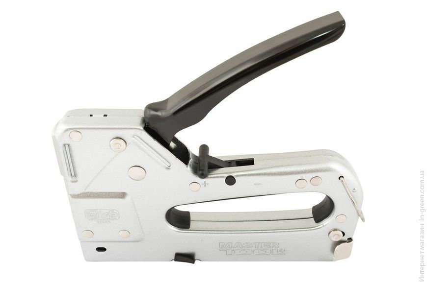 Степлер рессорный 3-В-1 MASTERTOOL 41-0909