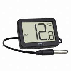 Термометр цифровий TFA зовнішній дротовий датчик (30106601)