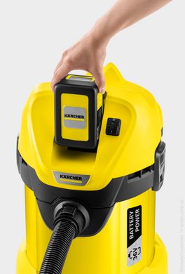 Пилосос професійний акумуляторний KARCHER WD 3 Battery 36в (1.629-910.0)