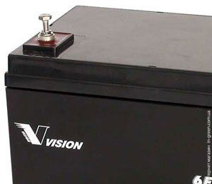 Акумуляторна батарея VISION 6FM75-X