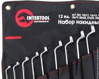 Набір ключів Intertool XT-1203
