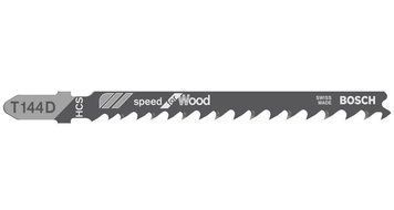 25 лобзикових пилок BOSCH T 144 D, HCS (2608633625)