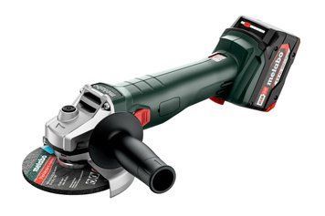 Аккумуляторная угловая шлифмашина METABO W 18 7-125 (2x 4,0Ah)